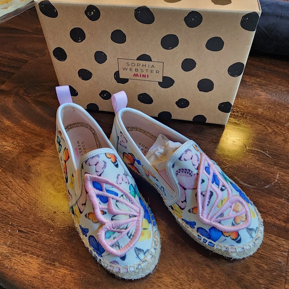Sophia Webster Girls' Butterfly Espadrilles
